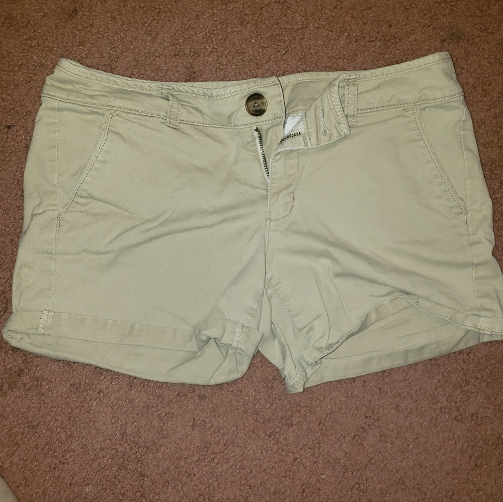 American Eagle Khaki Shorts